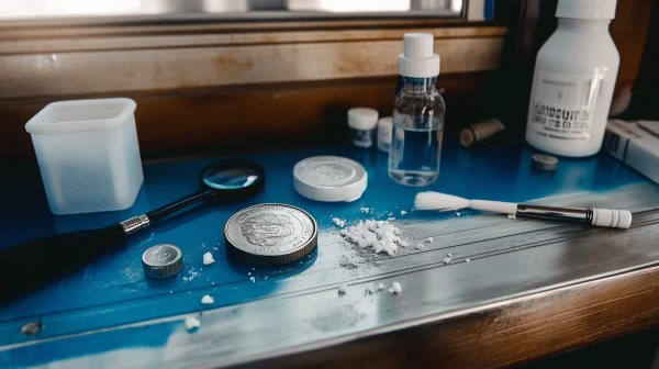 Using Abrasive Cleaners Can Damage Your Coins